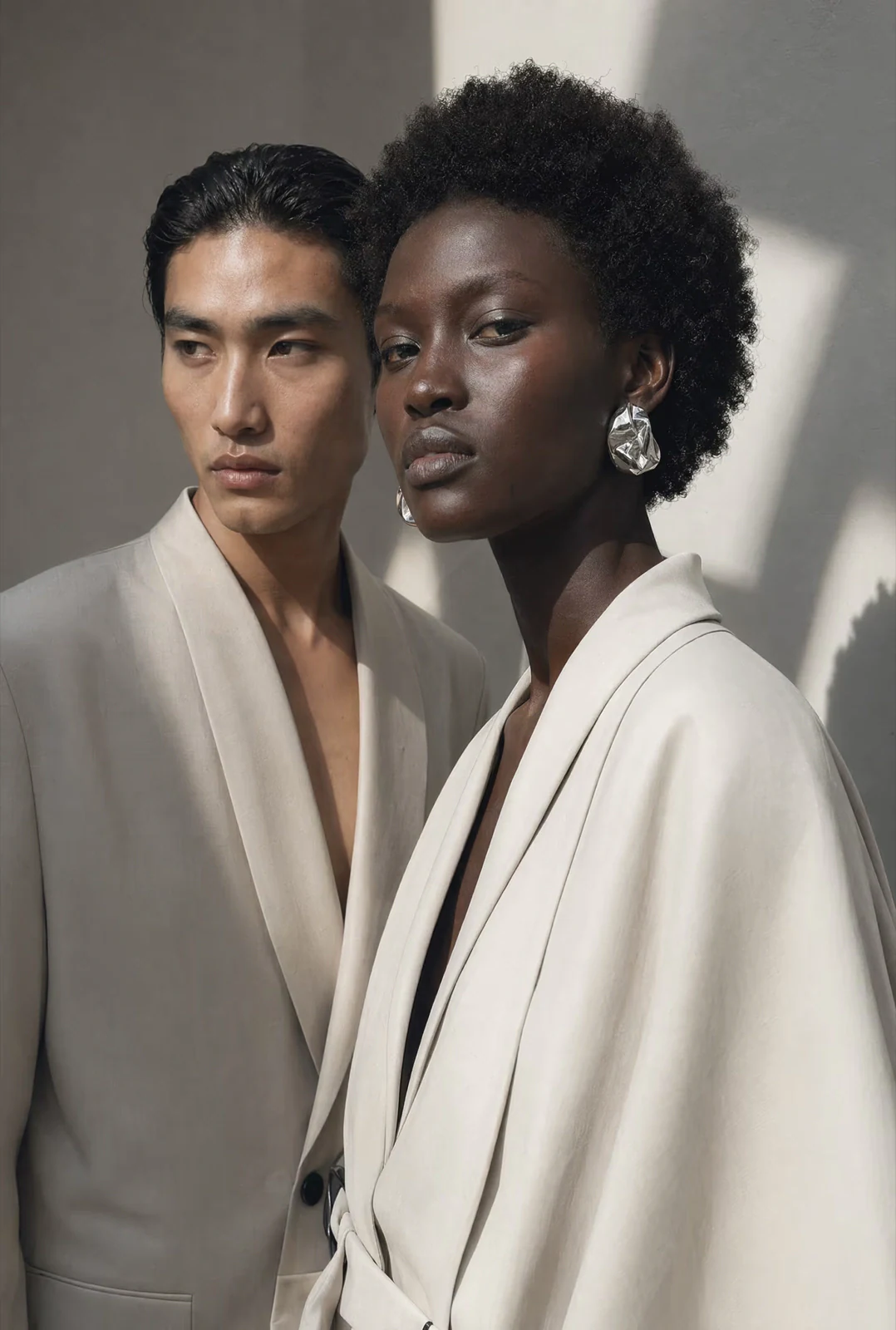 Fashion campaign imagery generated by the campaign marketing module