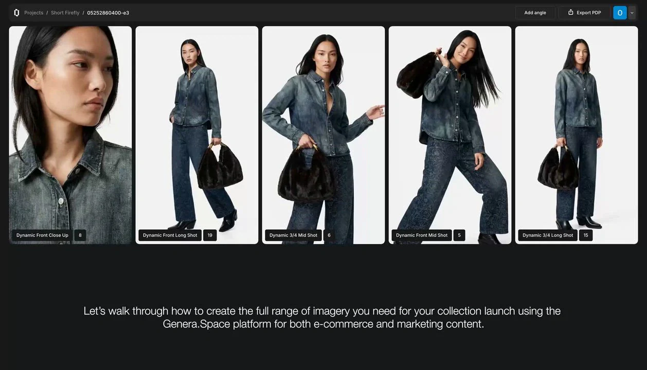 Still from a tutorial about going from brief to campaign visuals